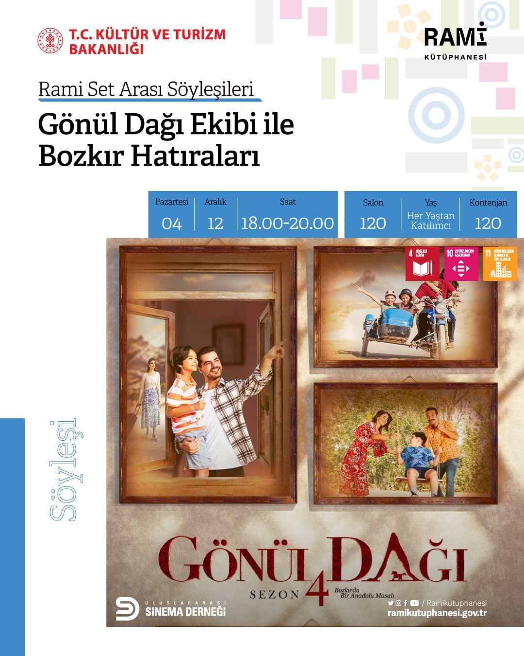 RAMİ KÜTÜPHANESİ -  Gönül Dağı Ekibiyle Bozkır Hatıraları Söyleşisi