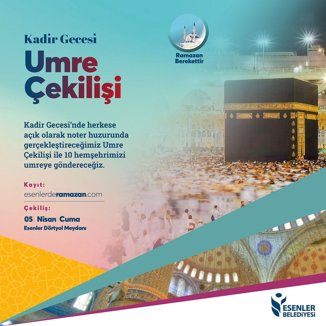 Esenler Belediyesi - Umre Çekilişi