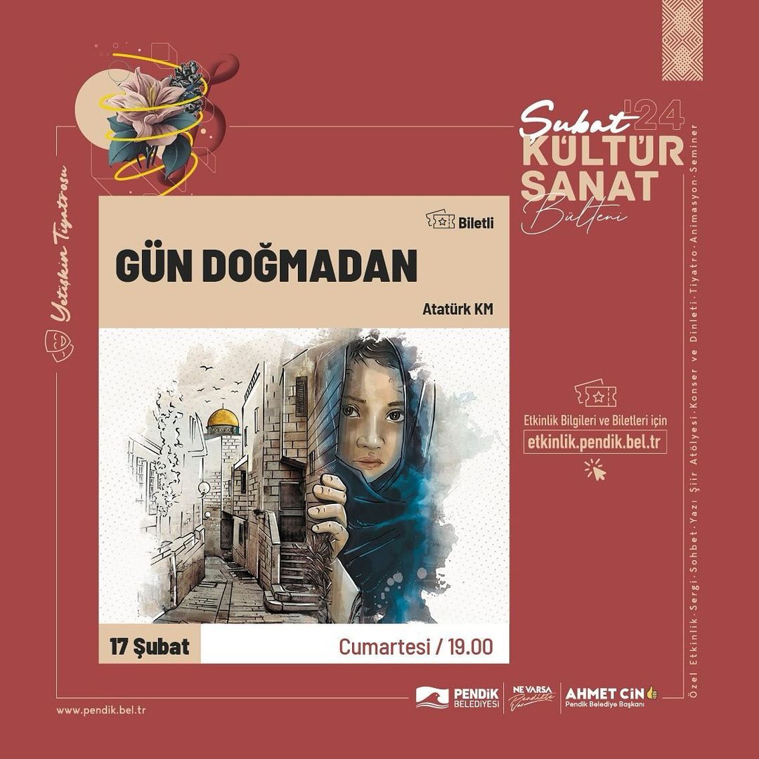 Pendik Kültür Sanat - Gün Doğmadan Yetişkin Tiyatrosu