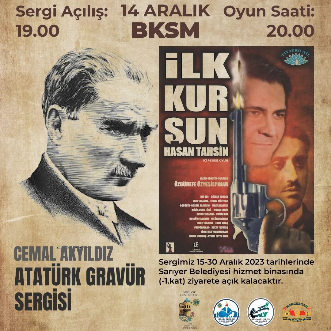 Sarıyer Belediyesi -  İlk Kurşun Hasan Tahsin 