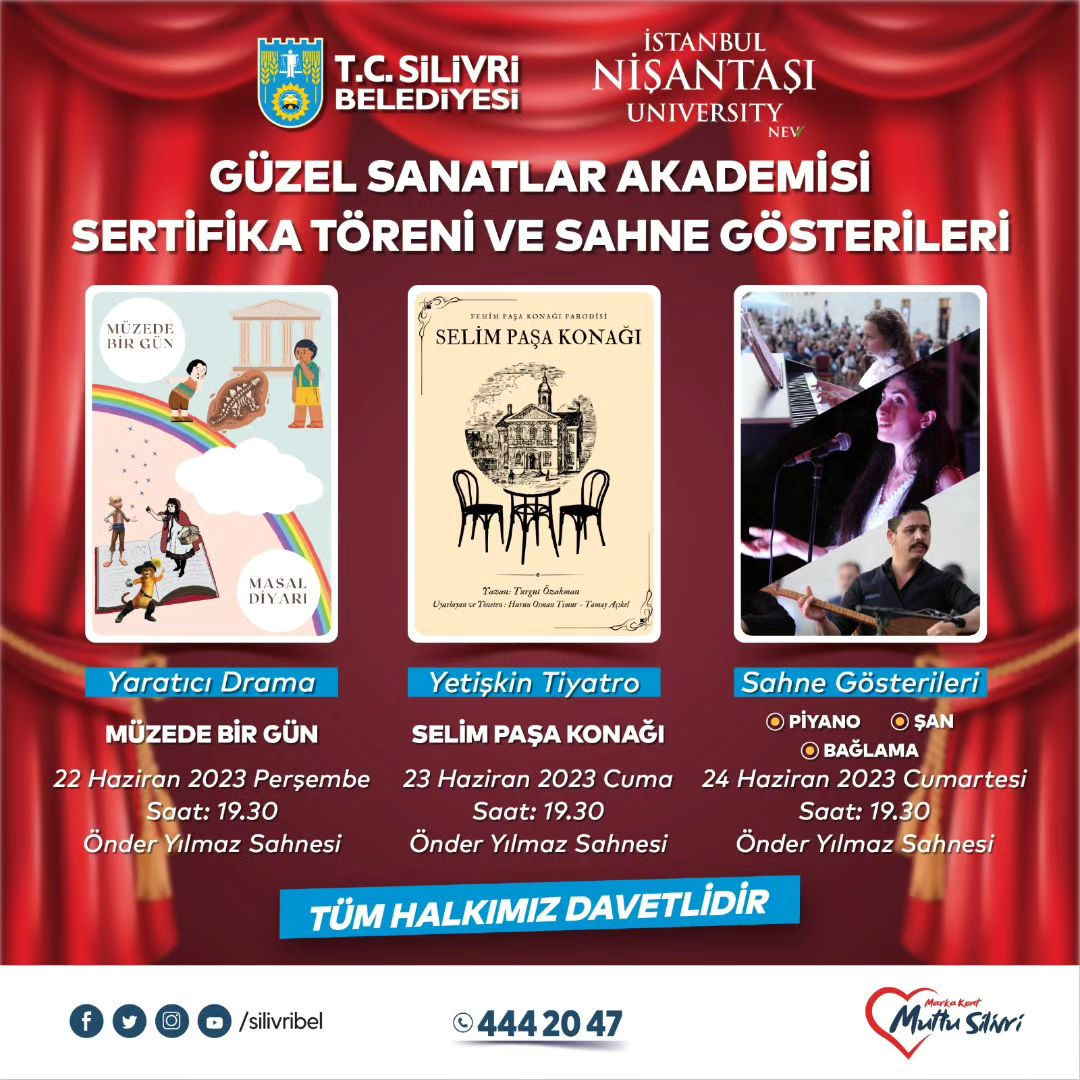 Silivri Belediyesi - G�zel Sanatlar Akademisi Sertifika T�reni ve Sahne G�sterileri