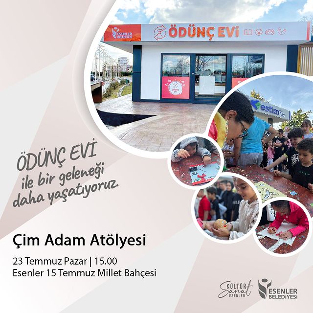 Esenler Belediyesi - Çim Adam Atölyesi