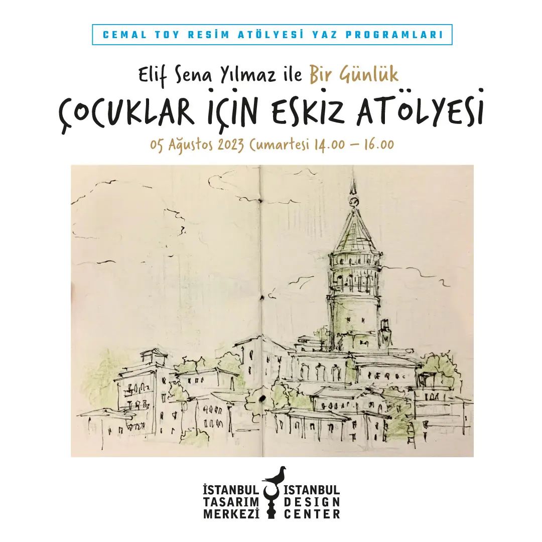 İstanbul Tasarım Merkezi - Çocuklar İçin Eskiz Atölyesi