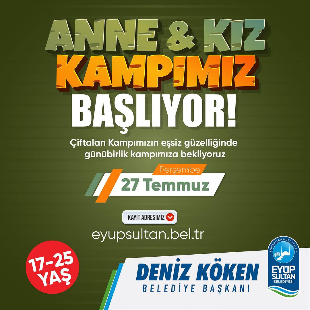 Eyüpsultan Belediyesi - Anne&Kız Kampı