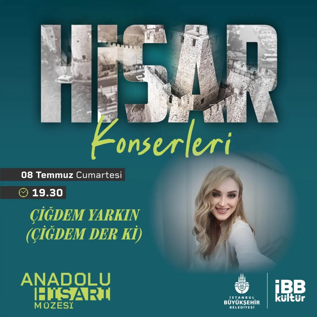 İBB Kültür - Hisar Konserleri, Çiğdem Yarkın