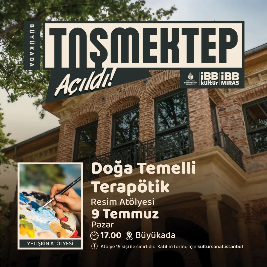 İBB Kültür - TAŞMEKTEP, Doğa Temelli Terapötik