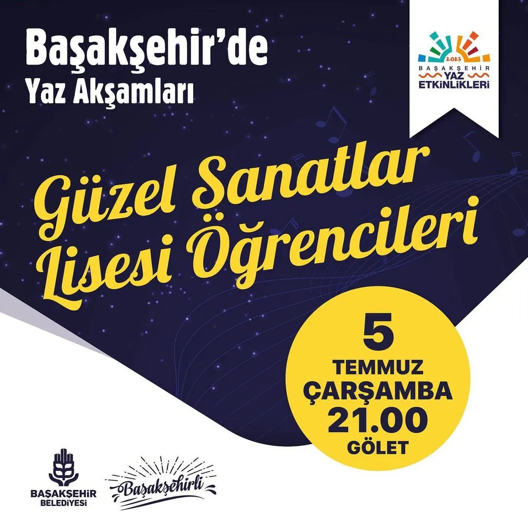 Başakşehir Belediyesi - Güzel Sanatlar Lisesi Öğrencileri