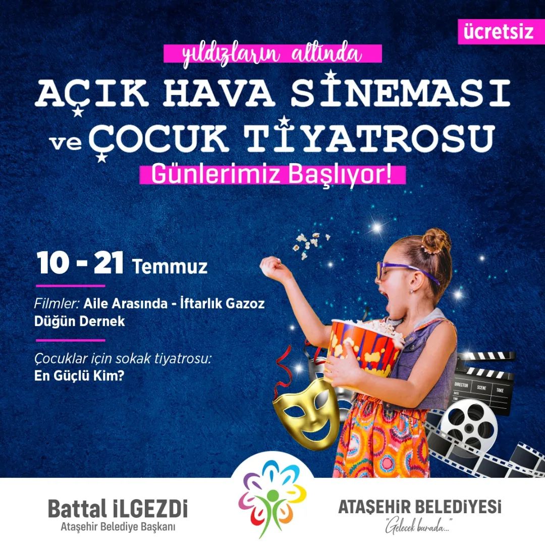 Ata?ehir Belediyesi - A�?k Hava Sinemas? ve Tiyatro G�sterileri