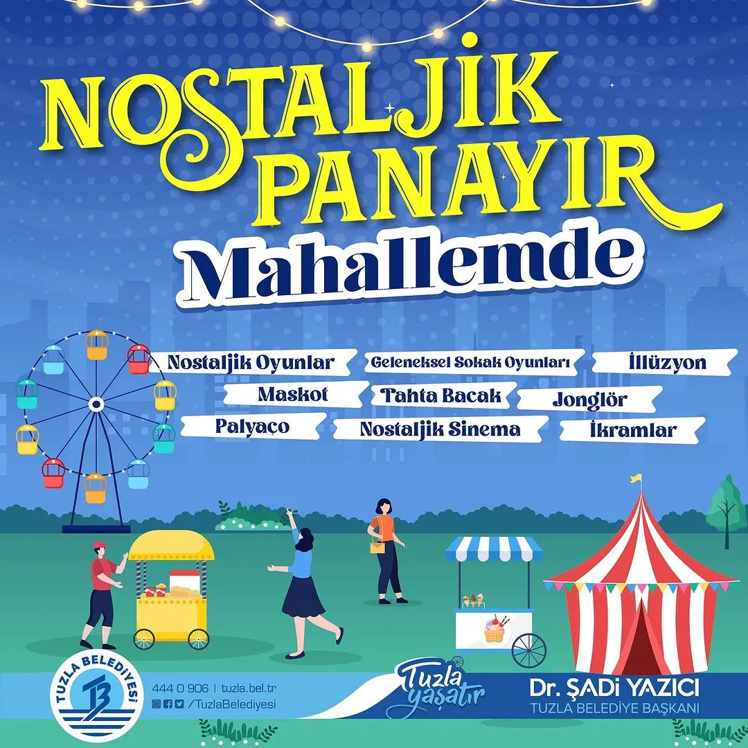 Tuzla Belediyesi - Nostaljik Panayır Mahallemde