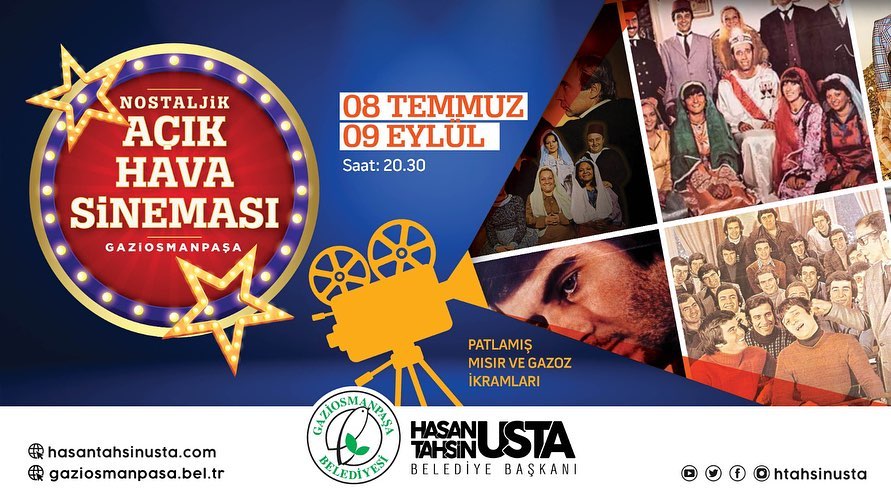 Gaziosmanpaşa Belediyesi - Nostaljik Açık Hava Sineması