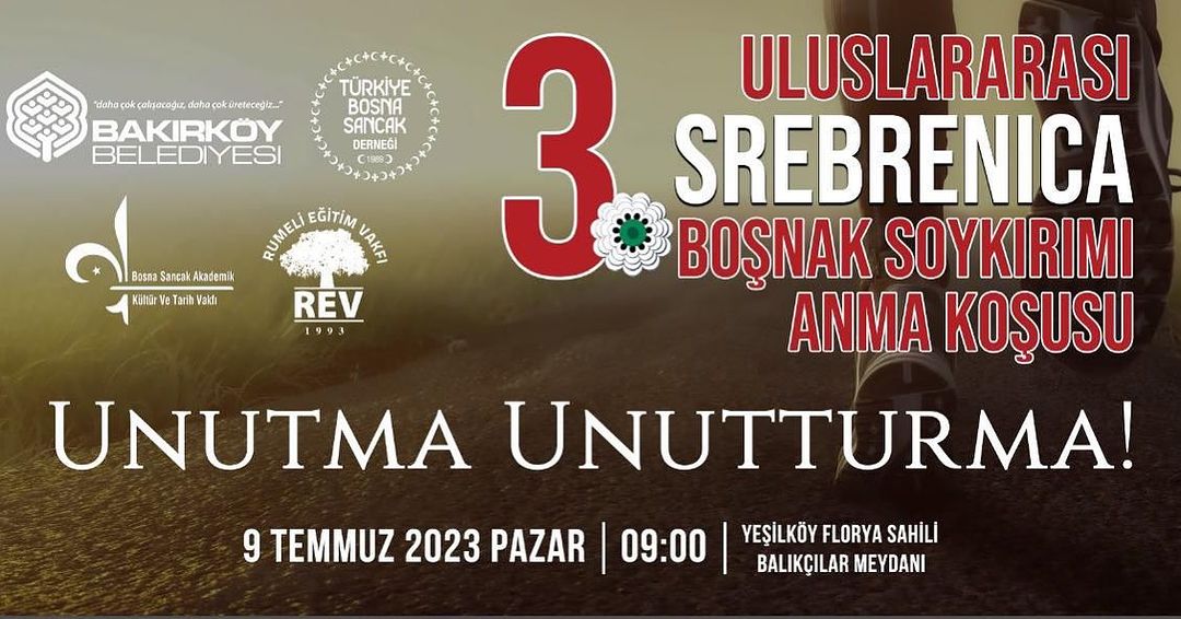 Bakırköy Belediyesi - Boşnak Soykırımı Anma Koşusu