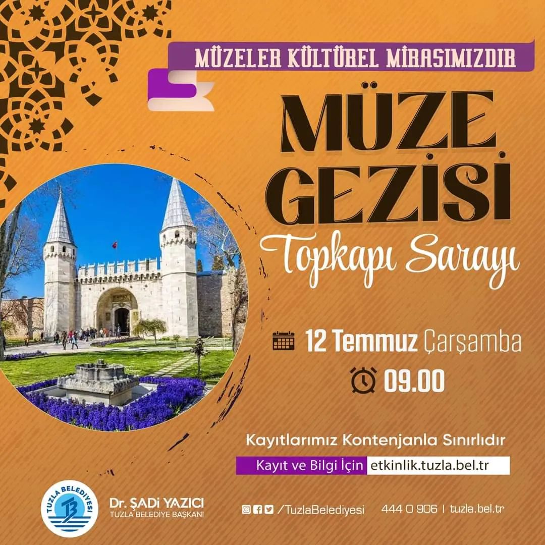 Tuzla Belediyesi - Topkapı Sarayı Müzesi Gezisi