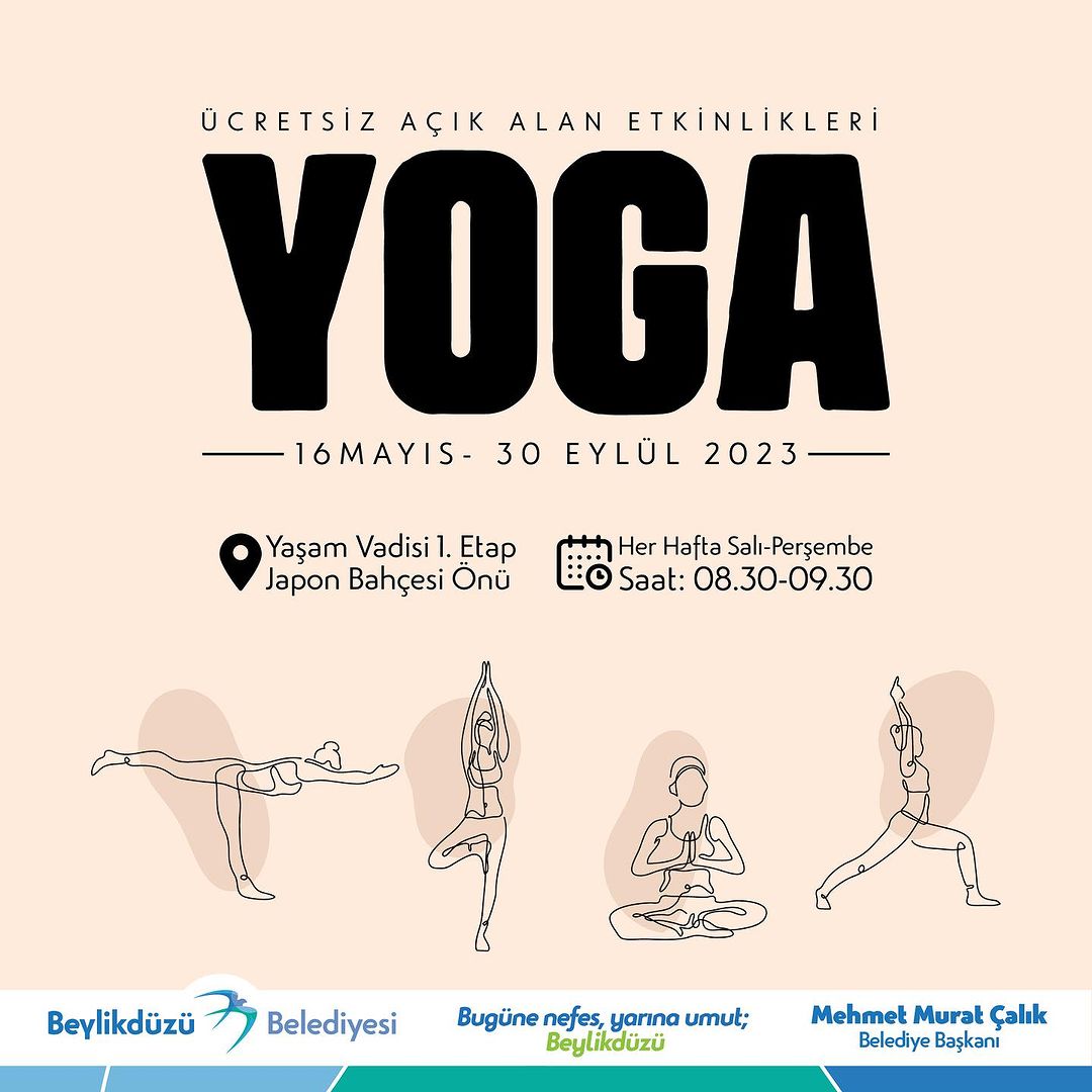 Beylikdüzü Belediyesi - Ücretsiz Açık Alan Etkinlikleri YOGA