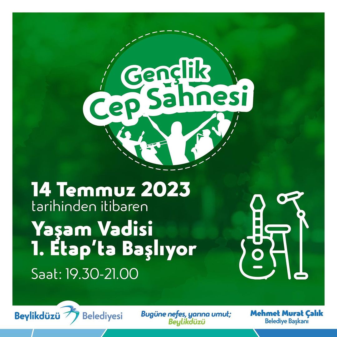Beylikdüzü Belediyesi - Gençlik Cep Sahnesi