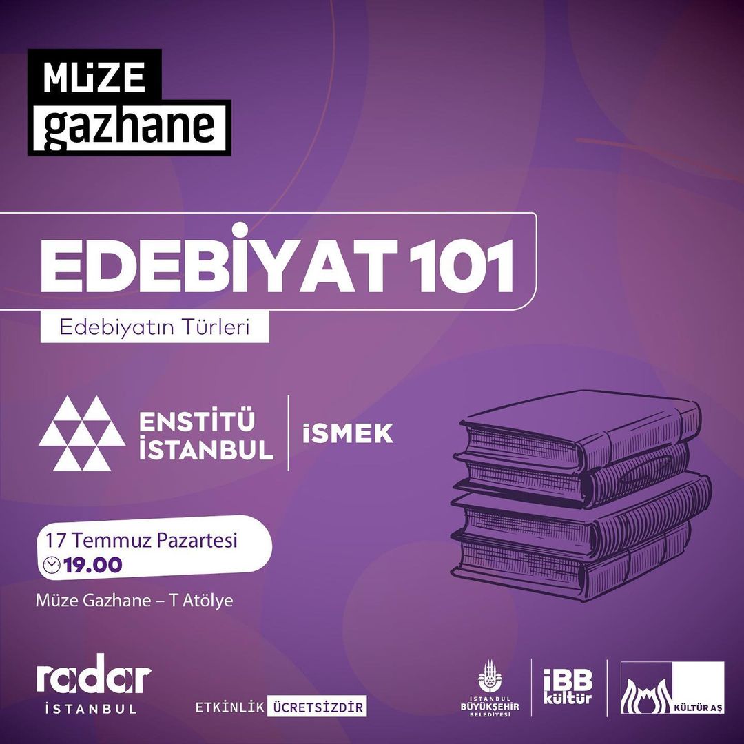Müze Gazhane - Edebiyat101, Edebiyatın Türleri