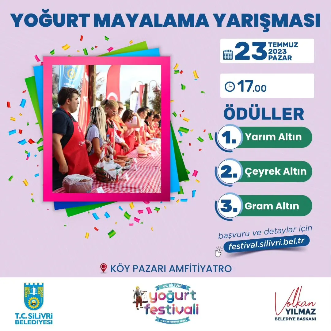 Silivri Belediyesi - Yoğurt Mayalama Yarışması