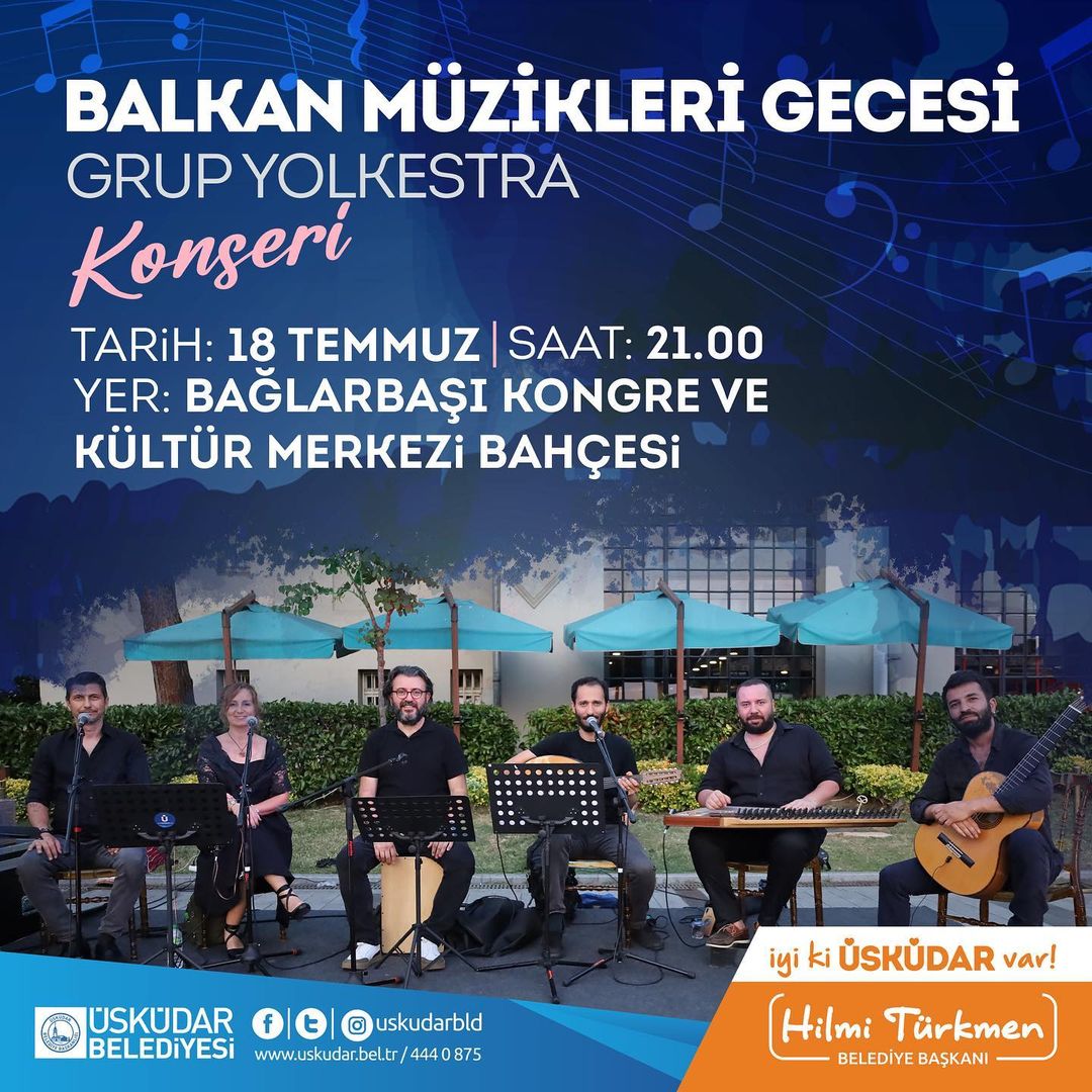 Üsküdar Belediyesi - Bağlarbaşı Bahçe Konserleri 