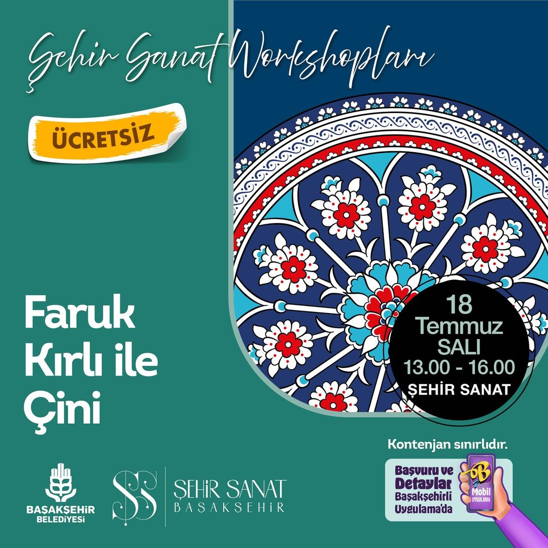 Başakşehir Belediyesi - Faruk Kırlı ile Çini