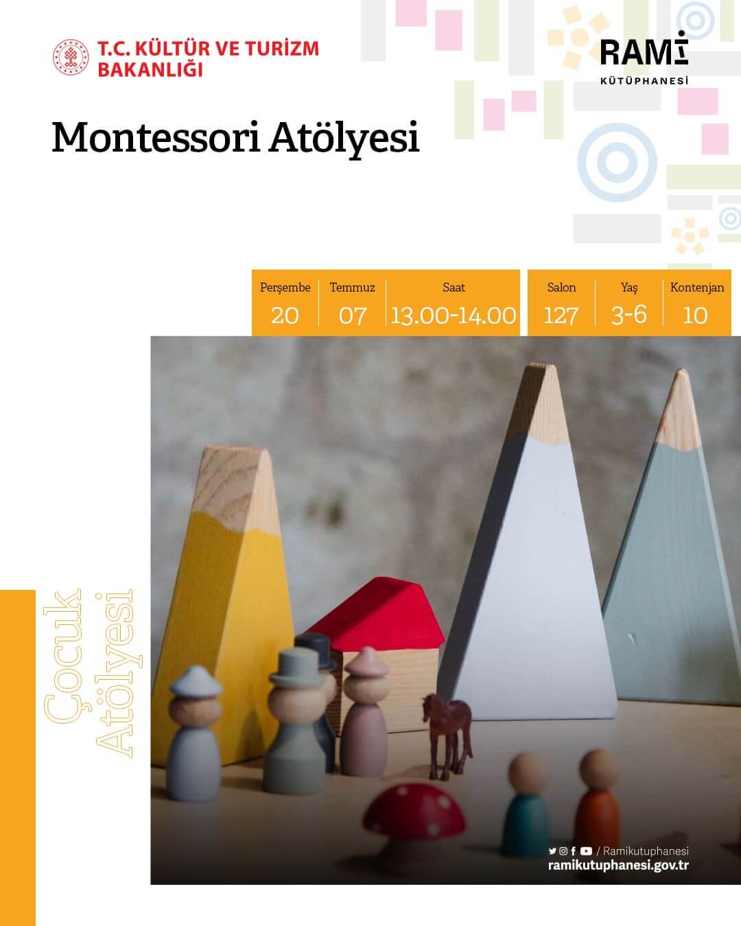 Rami Kütüphanesi - Motessori Atölyesi