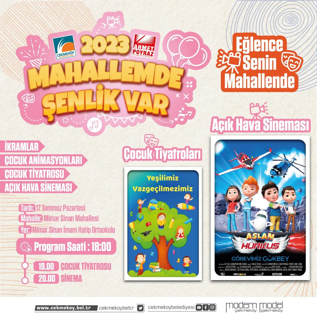 Çekmeköy Belediyesi - Mahallemde Şenlik Var