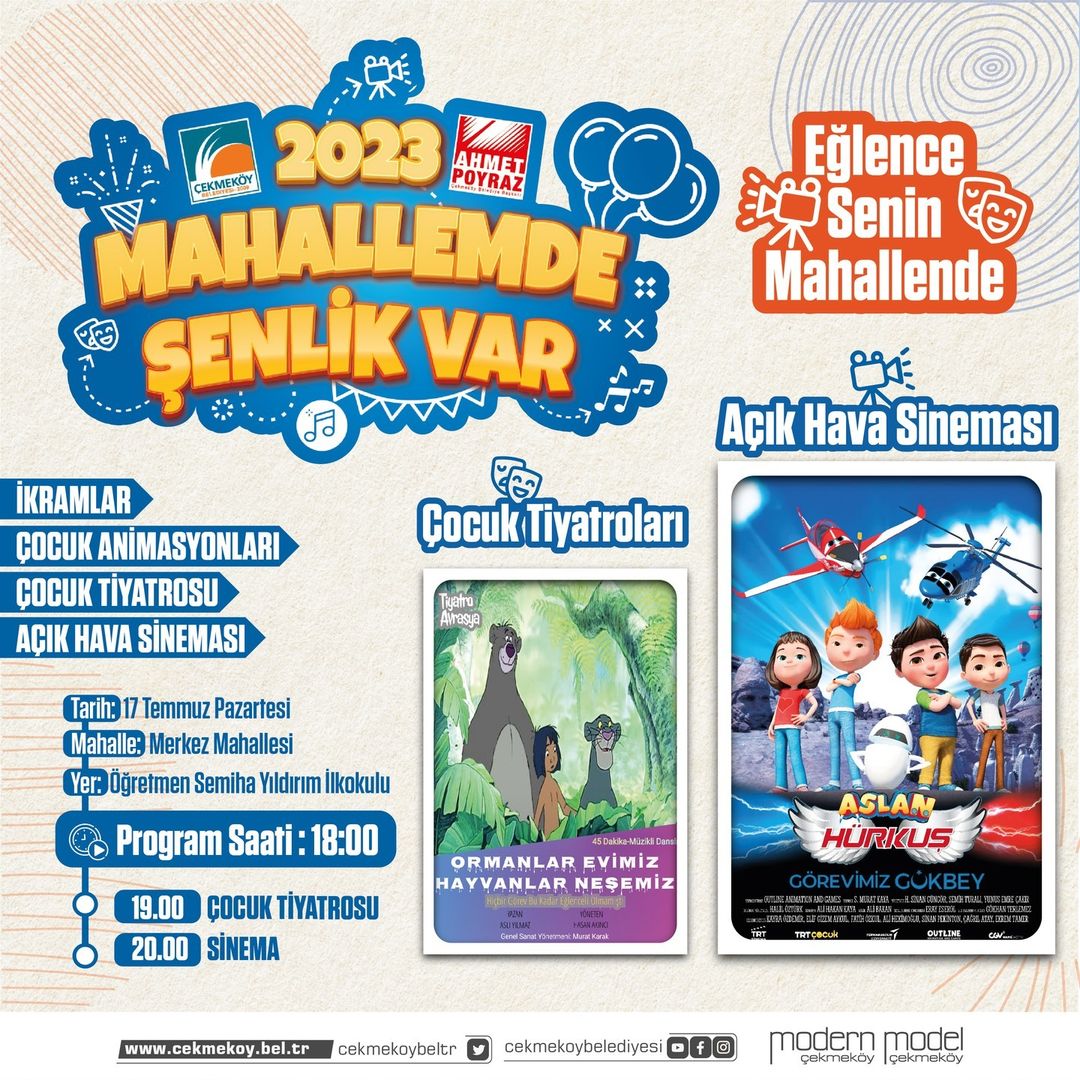 Çekmeköy Belediyesi - Mahallemde Şenlik Var
