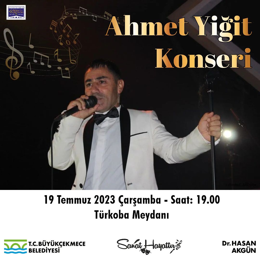 Büyükçekmece Belediyesi - Ahmet Yiğit Konseri