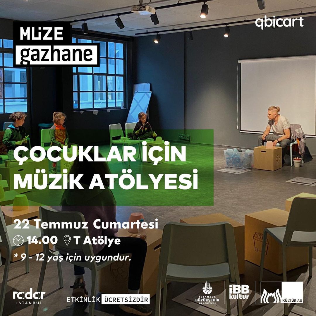 Müze Gazhane - Çocuklar İçin Müzik Atölyesi