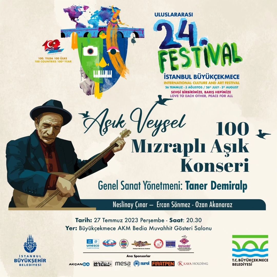 Büyükçekmece Belediyesi - 100 Mızraplı Aşık Konseri