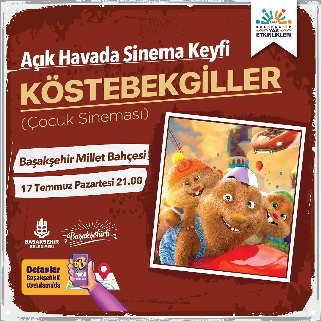 Başakşehir Belediyesi - Açık Havada Sinema Keyfi, Köstebekgiller