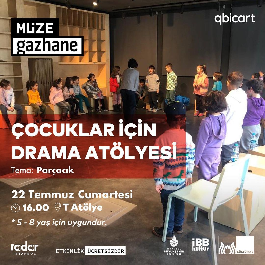 Müze Gazhane - Çocuklar İçin Drama Atölyesi