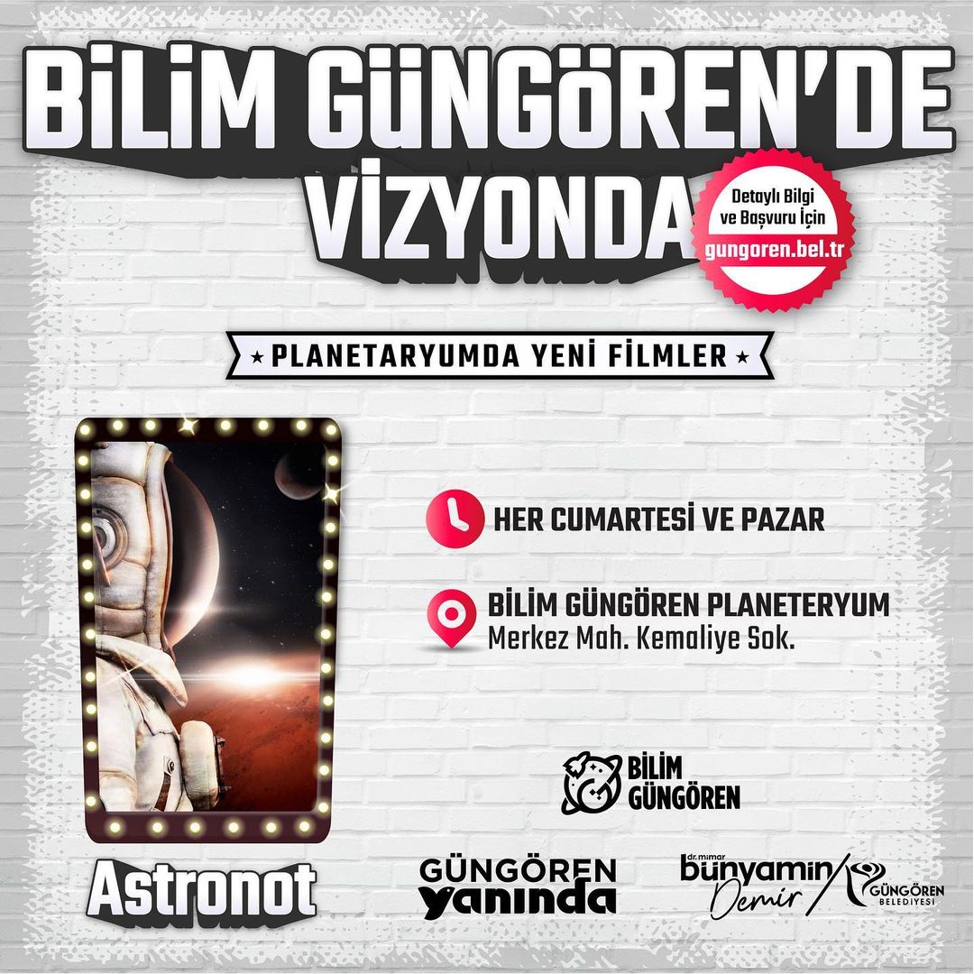 Güngören Belediyesi - Astronot Film Gösterisi