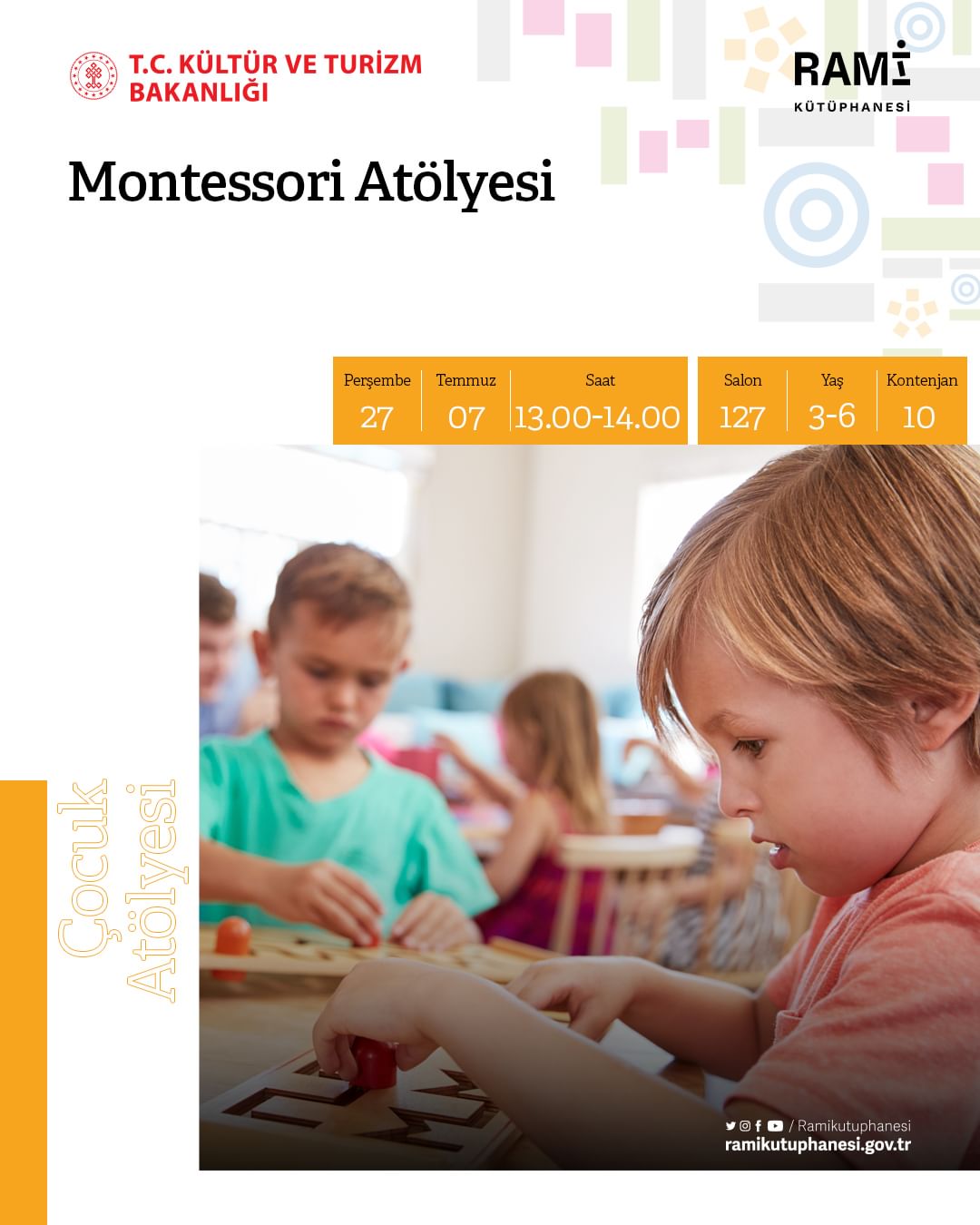 Rami Kütüphanesi - Motessori Atölyesi