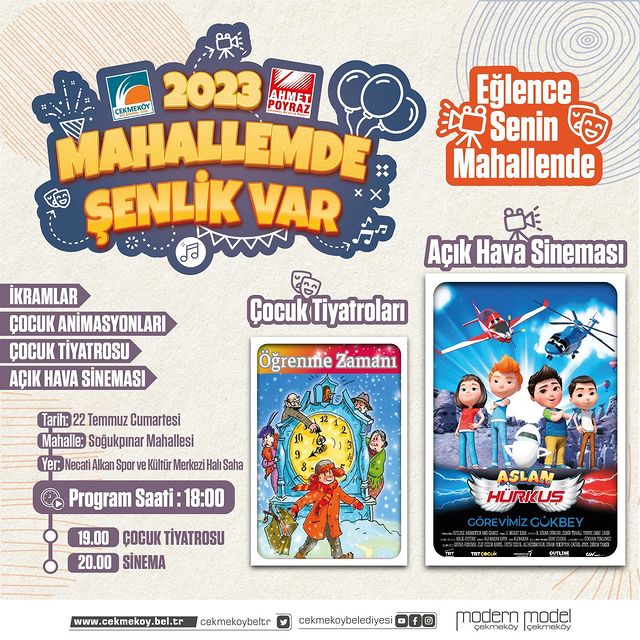 Çekmeköy Belediyesi - Mahallemde Şenlik Var