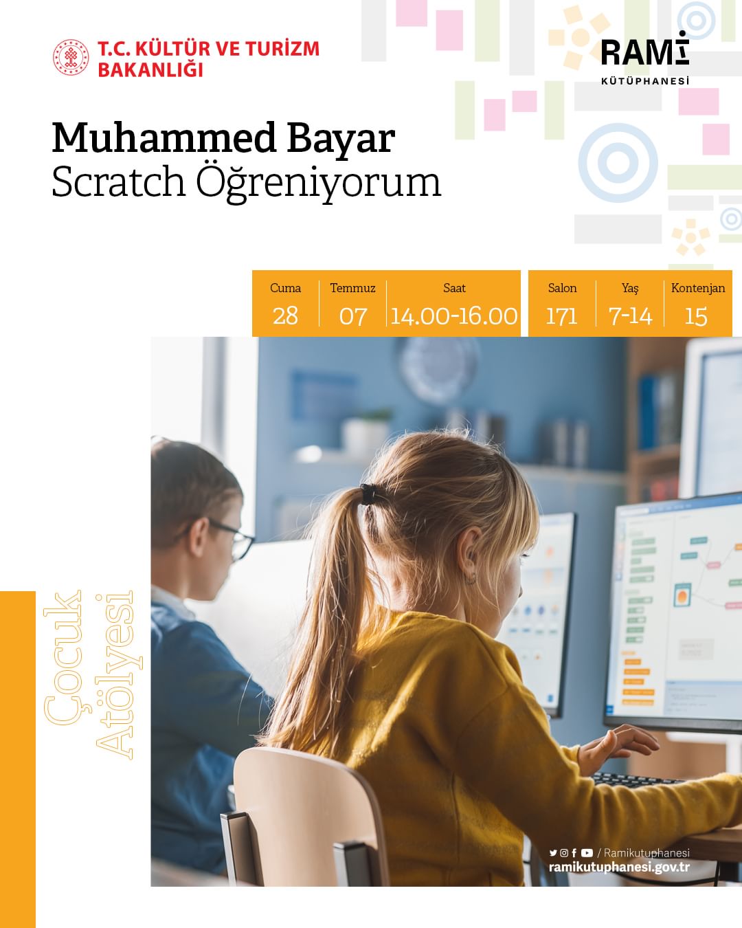 Rami Kütüphanesi - Muhammed Bayar, Scratch Öğreniyorum