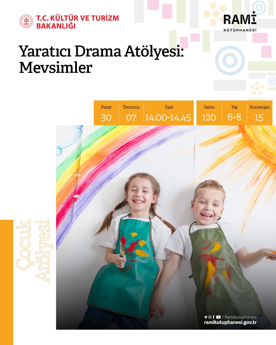 Rami Kütüphanesi - Yaratıcı Drama Atölyesi, Mevsimler