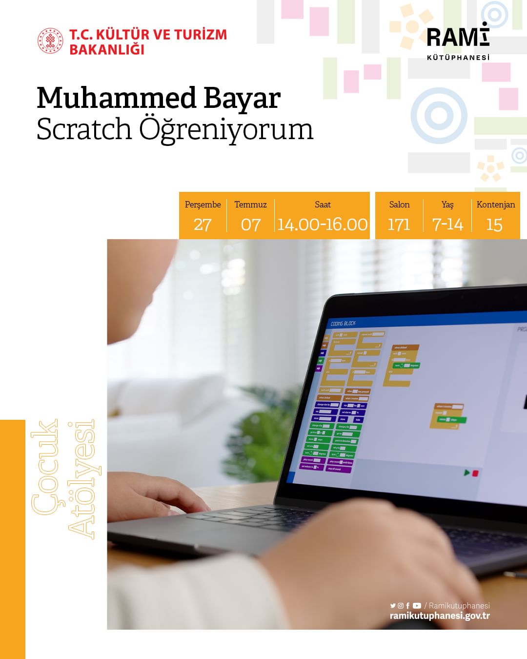 Rami Kütüphanesi - Muhammed Bayar, Scratch Öğreniyorum