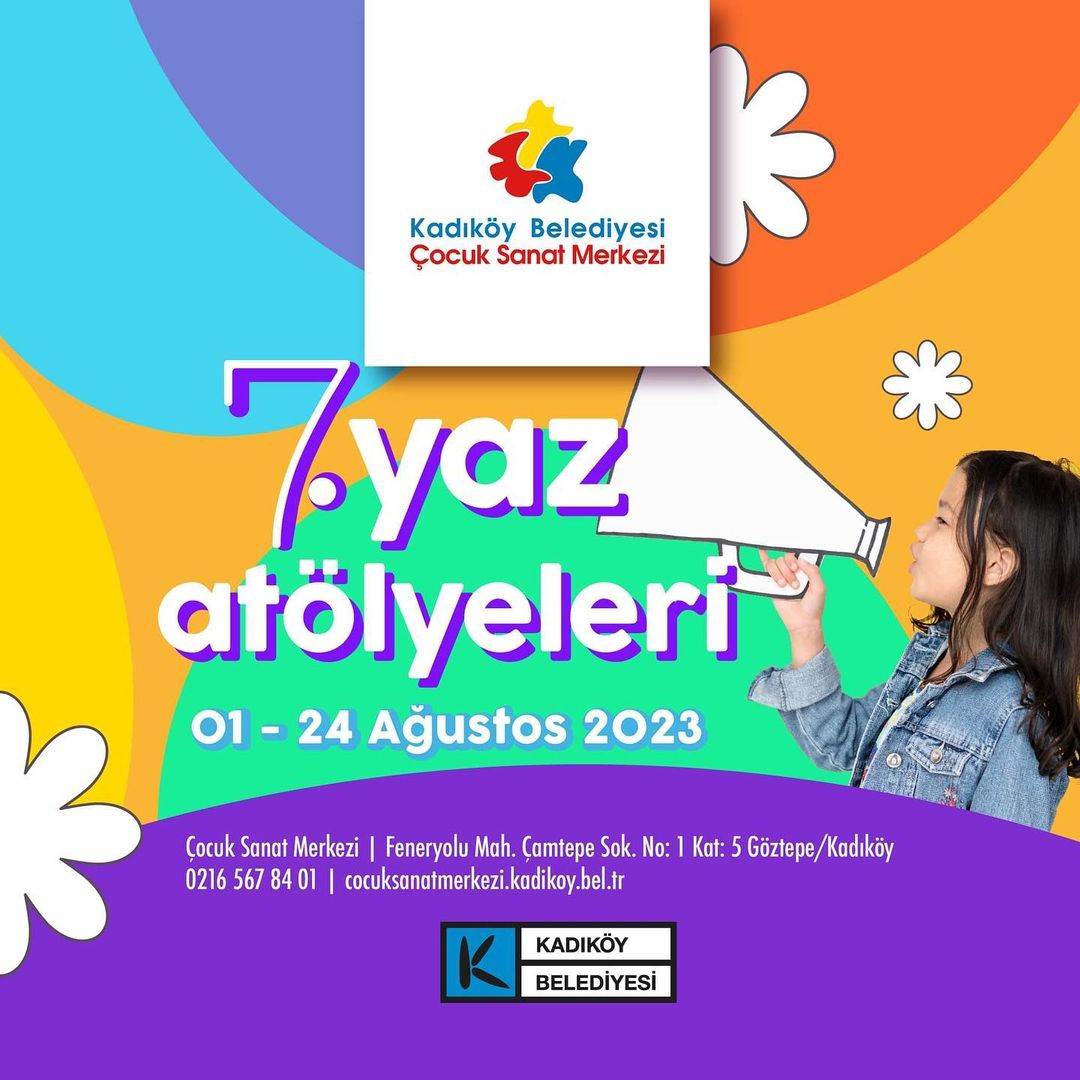 Kadıköy Belediyesi Çocuk Sanat Merkezi - 7.Yaz Atölyeleri