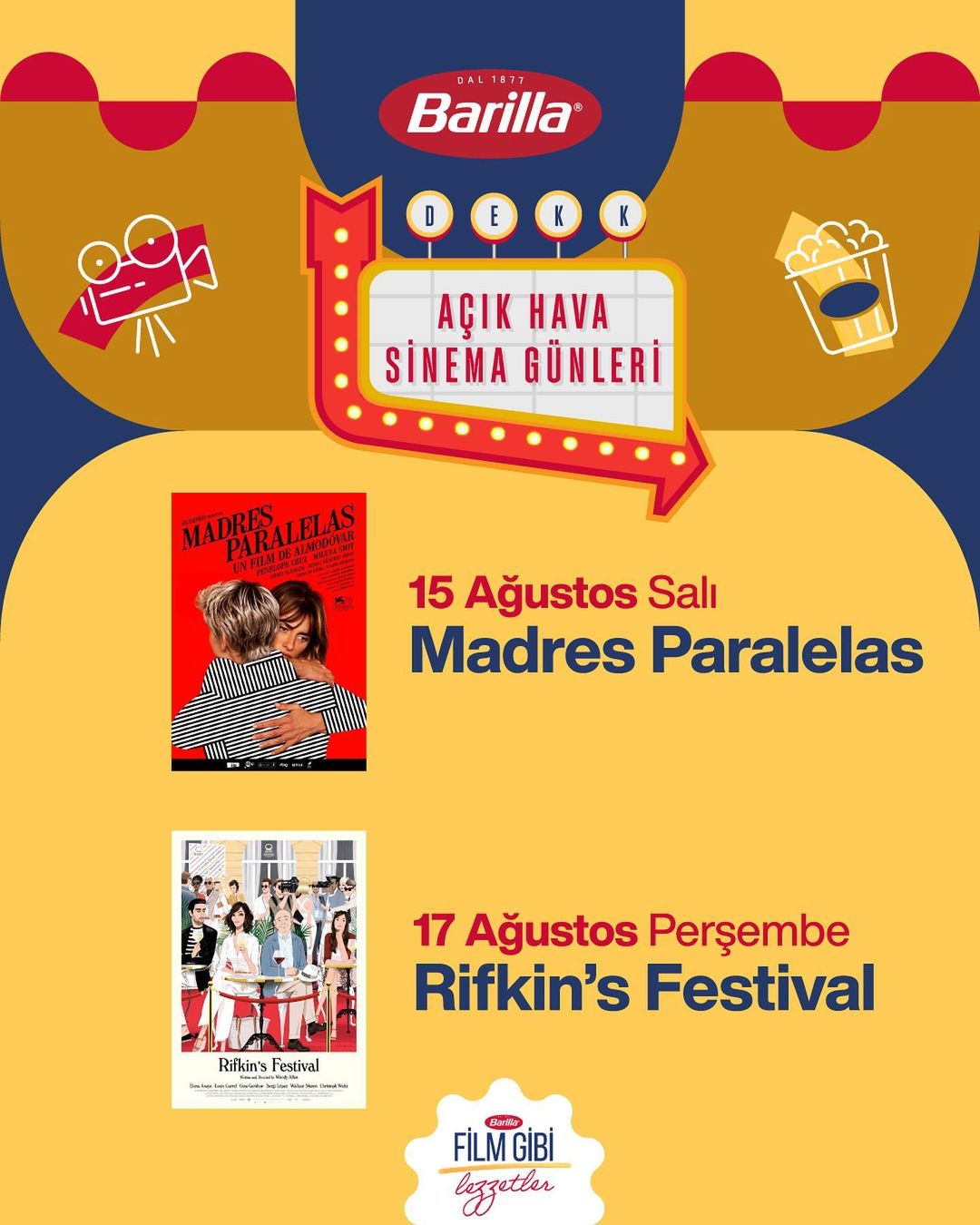 Dekk İstanbul - Barilla Açık Hava Sineması