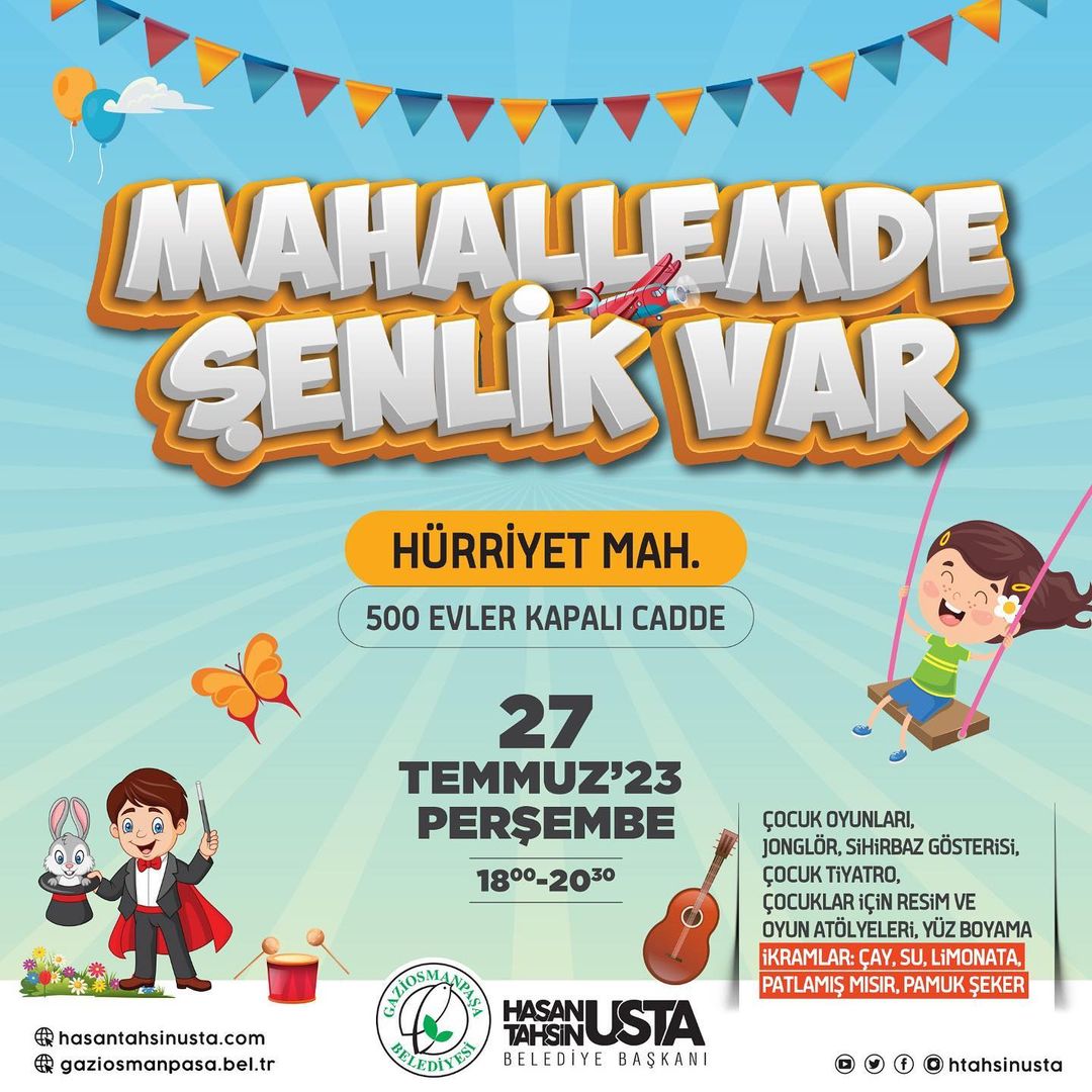 Gaziosmanpaşa Belediyesi - Mahallemde Şenlik Var