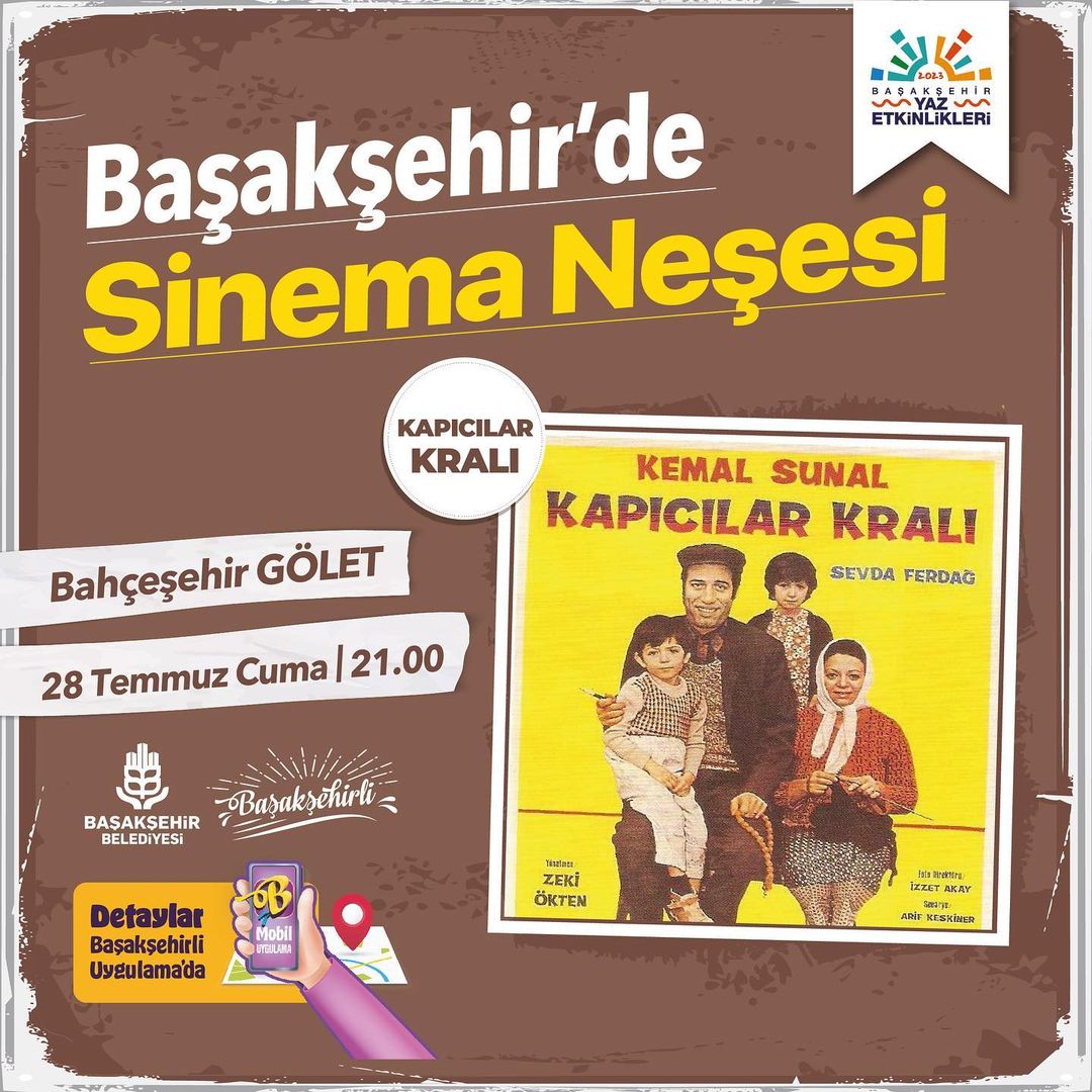 Kültür Sanat Başakşehir - Sinema Neşesi Kapıcılar Kralı
