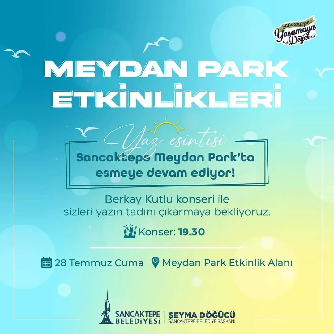 Sancaktepe Belediyesi - Meydan Park Etkinlikleri