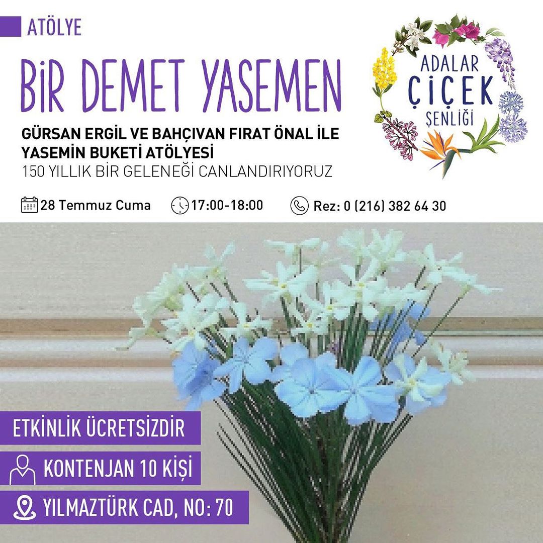 Adalar Belediyesii - Bir Demet Yasemen