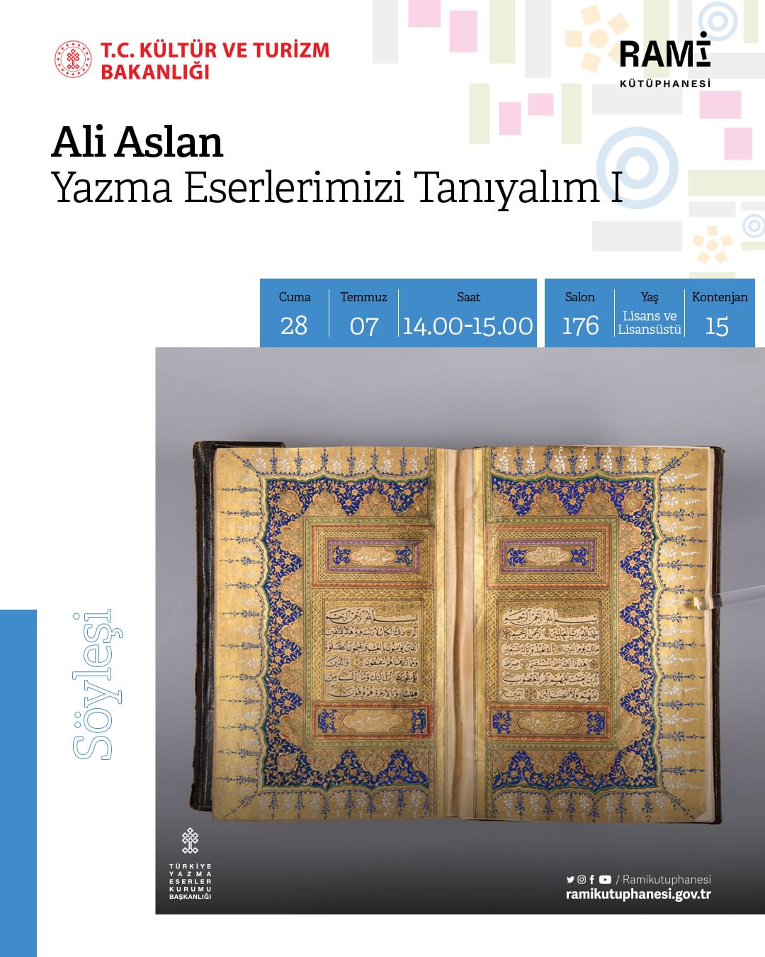 Rami Kütüphanesi - Ali Aslan, Yazma Eserlerimizi Tanıyalım I