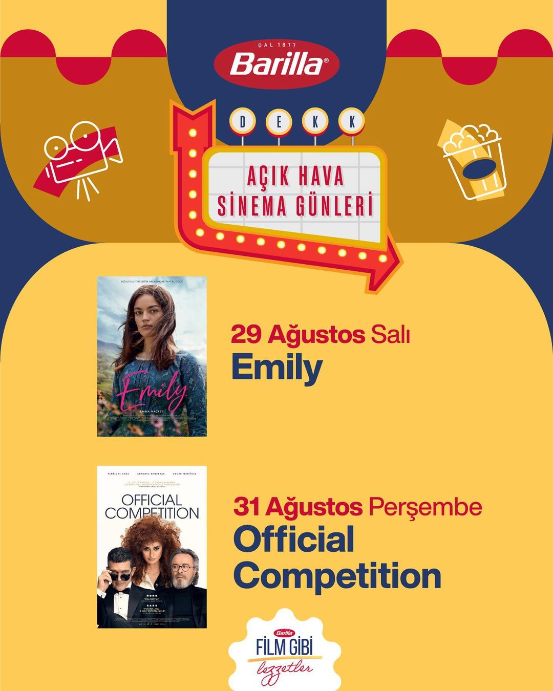 Dekk İstanbul - Barilla Açık Hava Sineması