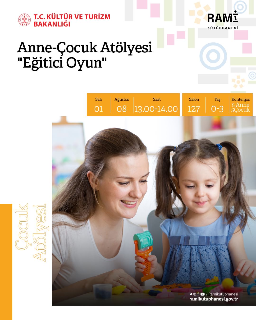 Rami Kütüphanesi - Anne-Çocuk Atölyesi, Eğitici Oyun