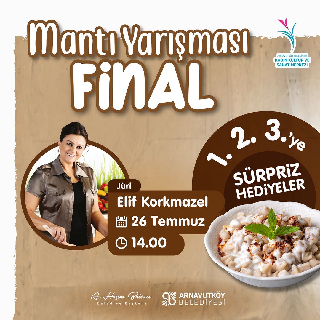 Arnavutköy Belediyesi - Mantı Yarışması Final