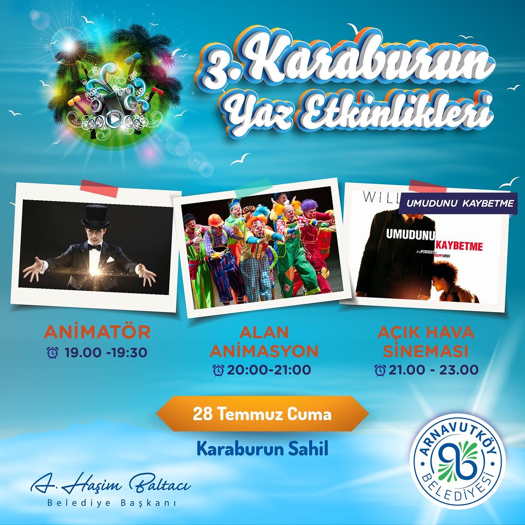 Arnavutköy Belediyesi - 3. Karaburun Yaz Etkinlikleri