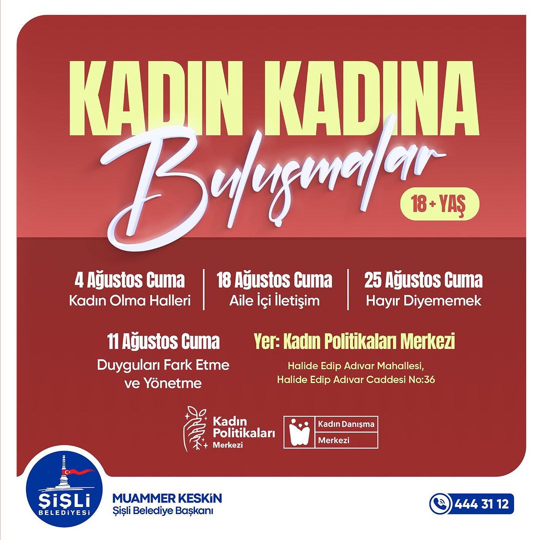 Şişli Belediyesi - Kadın Kadına Buluşmalar