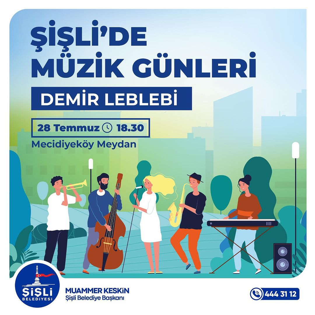 Şişli Belediyesi - Müzik Günleri Demir Leblebi 