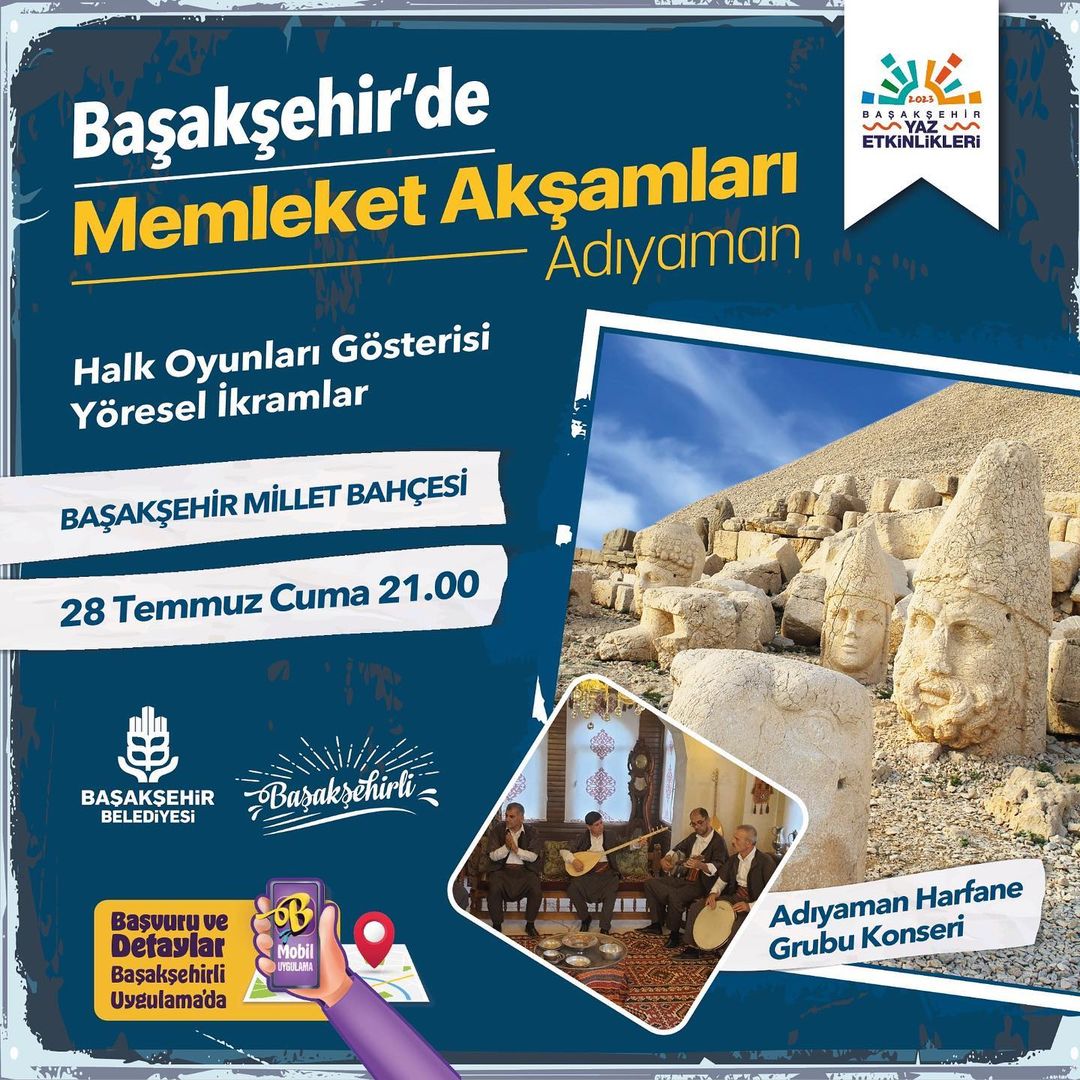 Kültür Sanat Başakşehir - Memleket Akşamları Adıyaman